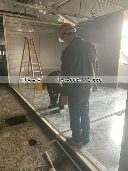 食品雙溫冷庫(kù)安裝.jpg