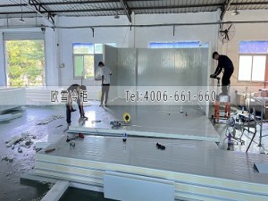 深圳小型寵物食品冷凍冷庫安裝案例